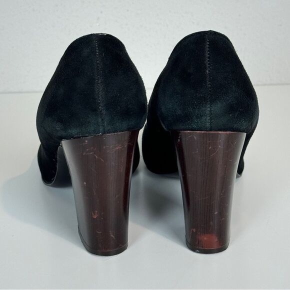 Missoni for Target Black Brown Suede Mod Block Heels 7 - Picture 7 of 10